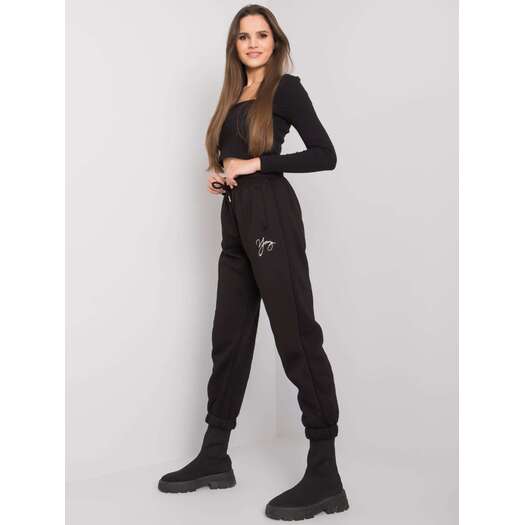 Sportinės kelnės - RV-DR-7275.24P - juodos