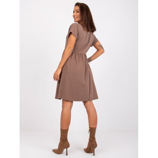 Suknelė-RV-SK-5672.03P-ruda 15
