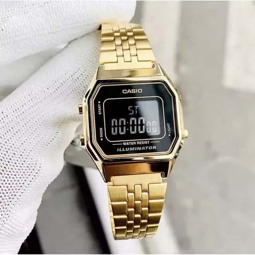 Laikrodis moterims CASIO VINTAGE LA680WGA-1B + BOX