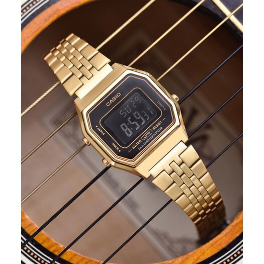 Laikrodis moterims CASIO VINTAGE LA680WGA-1B + BOX