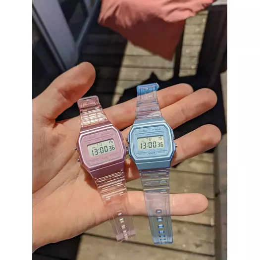 Laikrodis moterims Casio Retro Vintage F-91WS-4 (zd648a) + BOX