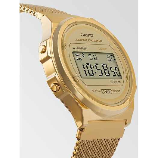 Laikrodis moterims Casio Vintage 37mm A171WEMG-9A + BOX (zd645a0