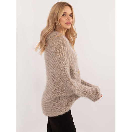 Megztinis-TW-SW-BI-25002.88P-smėlio spalvos