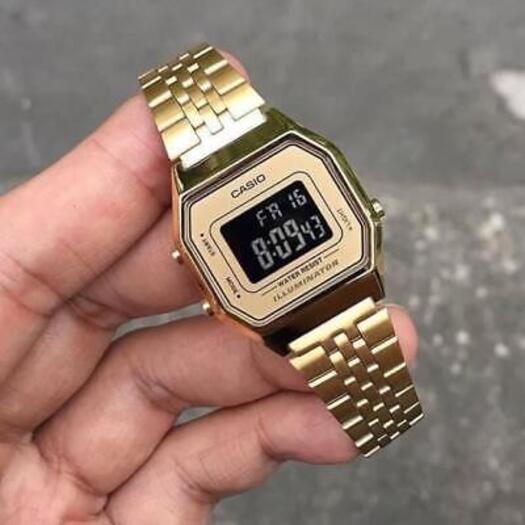 Laikrodis moterims CASIO VINTAGE LA680WGA-9B + BOX