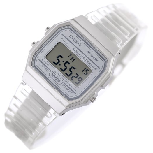 Laikrodis moterims Casio Retro Vintage F-91WS-7 (zd648c) + BOX
