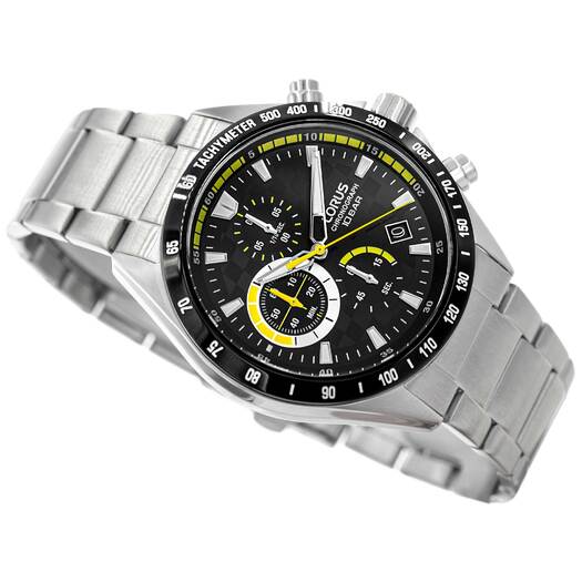 Zegarek Męski Lorus Chronograph 45 mm RM331GX9 + BOX