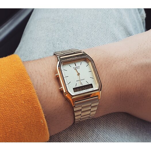 Laikrodis vyrams CASIO AQ-230GA-9DMQYES Vintage Maxi + BOX