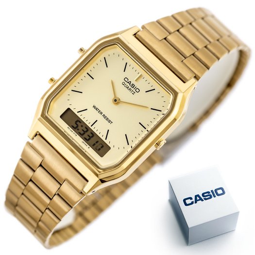Laikrodis vyrams CASIO AQ-230GA-9DMQYES Vintage Maxi + BOX
