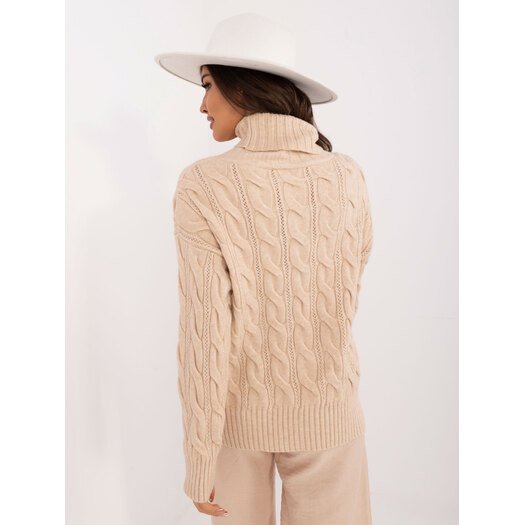 Megztinis-AT-SW-23445.00-smėlio spalvos