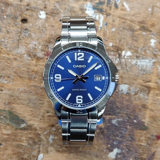 Laikrodis vyrams CASIO MTP-V004D-2B (zd047g) + BOX