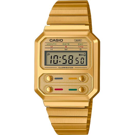 Laikrodis vyrams Casio Retro Vintage A100WEG-9AEF
