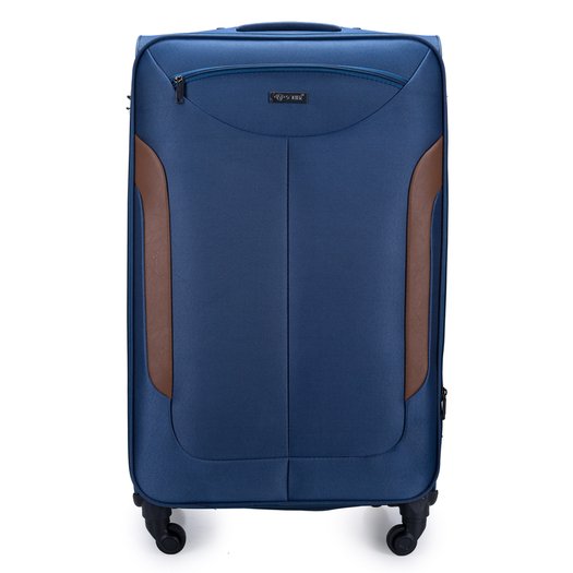 Didelis lengvas lagaminas L Solier STL1801 - Mėlyna/ruda