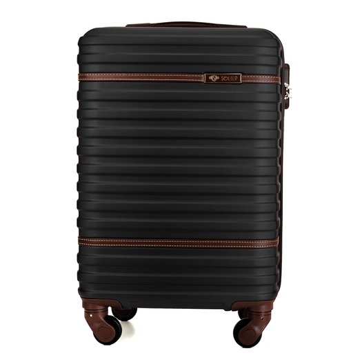 Mažas rankinio bagažo lagaminas  S | STL957 ABS - Juodas