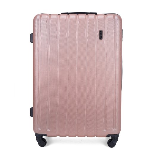 SUITCASE M STL946 ABS ROSE GOLD