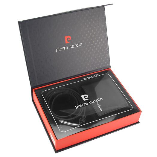 Dovanų kompletas vyrams PINIGINĖ + DIRŽAS Pierre Cardin ZG-82