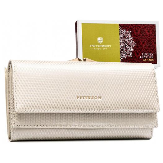 Peterson PTN 421028-SBR-BE Women's Wallet