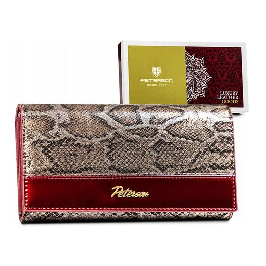  Piniginė moterims Peterson PTN BS-411 SNAKE-2