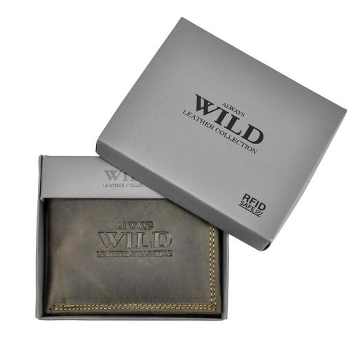 Vyriška piniginė Wild N0035-CHM RFID