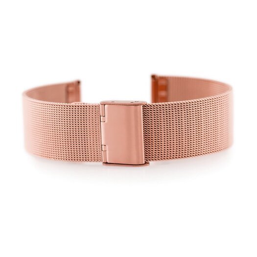 Bransoleta 301RG - siatka HQ - rosegold - 22mm