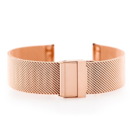 Bransoleta Pacific M6 - siatka HQ - rosegold 22mm