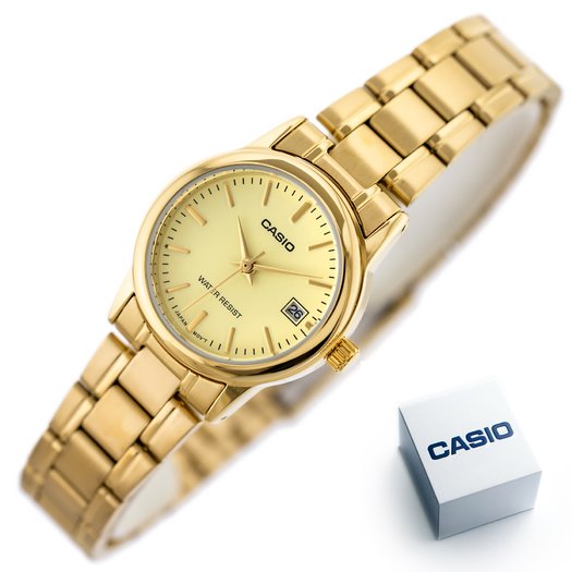 Laikrodis moterims CASIO LTP-V002D-1AUDF (zd587e) + dėžutė