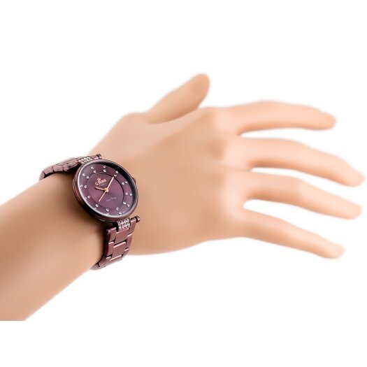 Laikrodis moterims G. ROSSI - C5131B-2B3 (zg780d) violet + dėžutė
