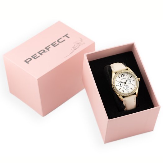 Laikrodis moterims PERFECT E358 (zp508b) + dėžutė