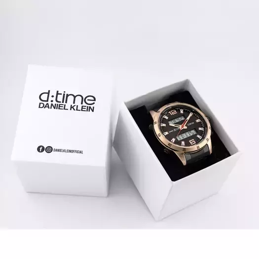 Laikrodis vyrams DANIEL KLEIN D:TIME 12408-5 (zl023d) + dėžutė