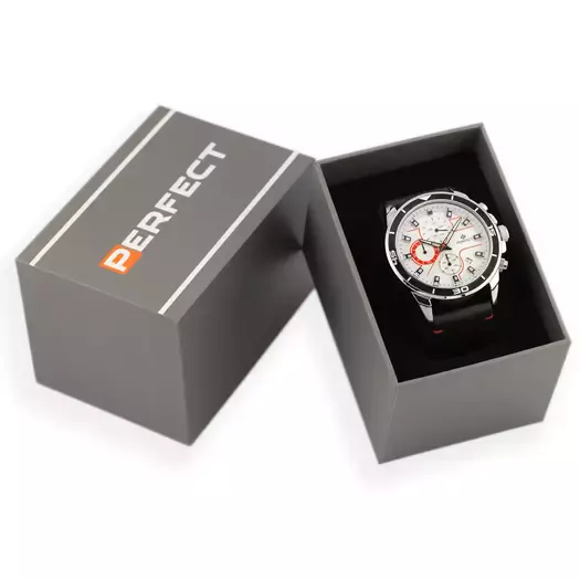 Laikrodis vyrams PERFECT CH02L - CHRONOGRAF (zp351g) + dėžutė