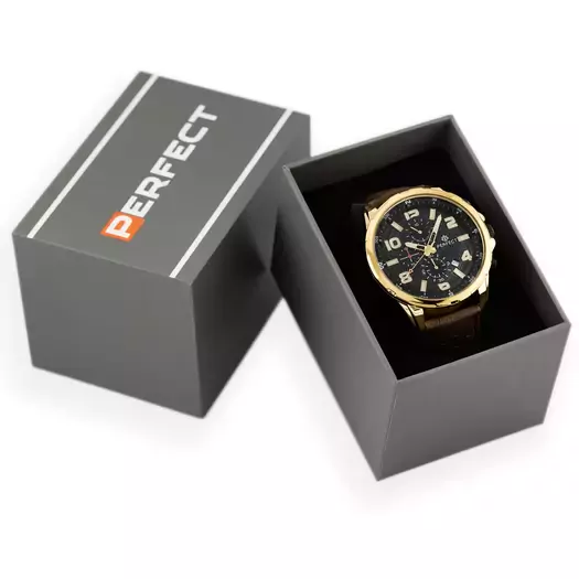 Laikrodis vyrams PERFECT CH05L - CHRONOGRAF (zp353h) + dėžutė