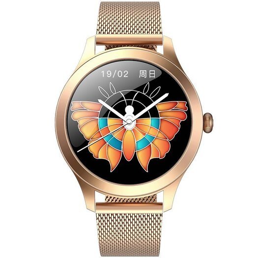 Viedais pulkstenis G. Rossi SW014-2 rozā zelta (zg325b)