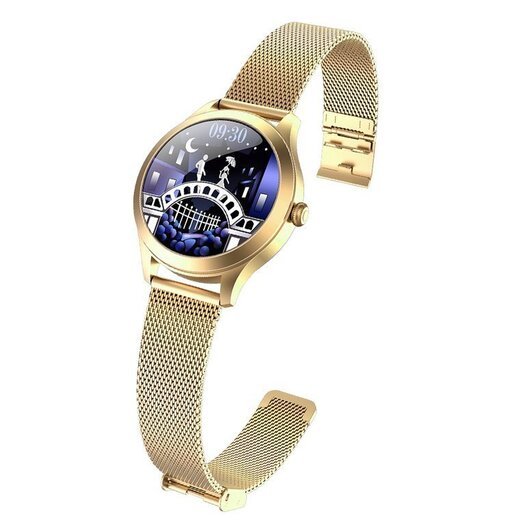 Išmanusis laikrodis G. Rossi SW014-4 auksinis (zg325d)