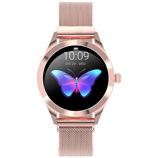 Išmanusis laikrodis SMARTWATCH G. Rossi SW017-4 rožinis auksas/rožinis auksas (zg327d) SALE