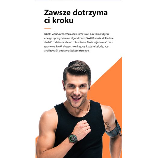 Išmanusis laikrodis SMARTWATCH G. Rossi SW018-4 black/red (zg335d) |  Technomada.lt | TECHNOMADA