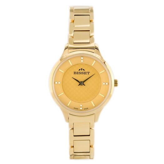 MOTERIŠKAS LAIKRODIS BISSET BSBE45 - gold (zb551d)