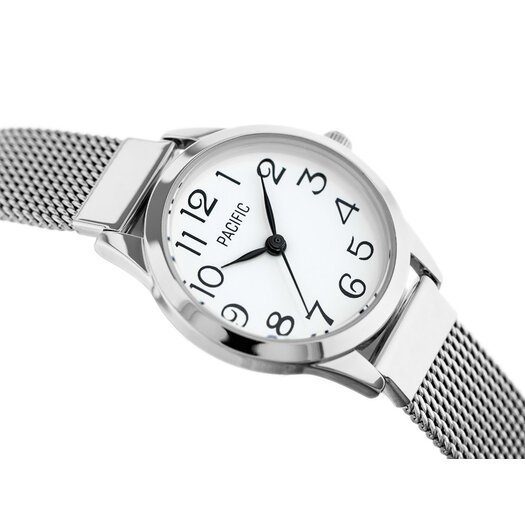 Laikrodis moterims PACIFIC X6131-01 - siatka komunia (zy648b)