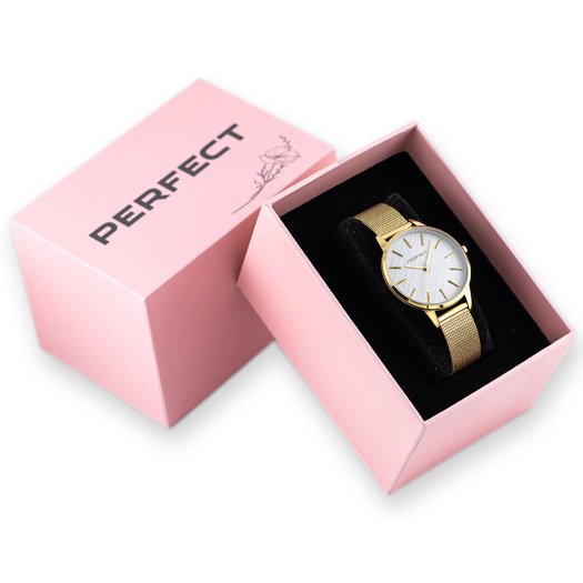 Laikrodis moterims PERFECT F374-03 (zp527c) + dėžutė