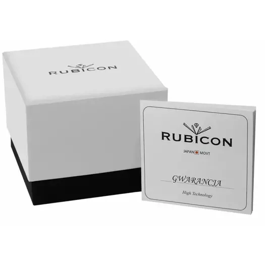 Laikrodis moterims RUBICON RNAD89 - złoty/grafitowy (zr639d)