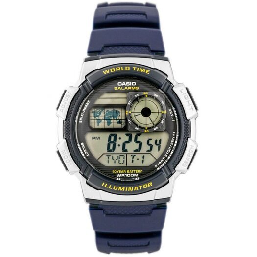 VYRIŠKAS LAIKRODIS CASIO AE-1000W 2AV (zd073e) - WORLD TIME