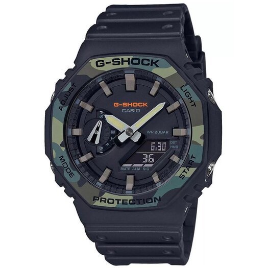 VYRIŠKAS LAIKRODIS CASIO G-SHOCK OCTAGON GA-2100SU-1AER (zd139d)