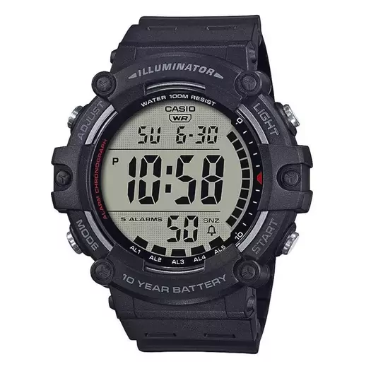 Laikrodis vyrams CASIO SPORT ILLUMINATOR AE-1500WH-1A+ dėžutė