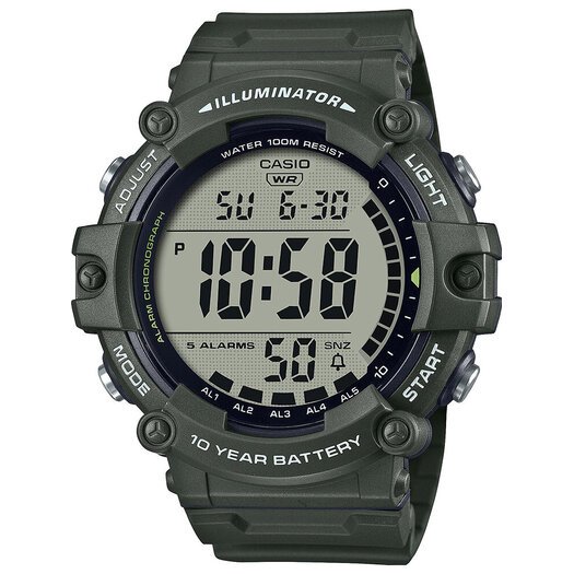 Laikrodis vyrams CASIO SPORT ILLUMINATOR AE-1500WHX-3A + dėžutė