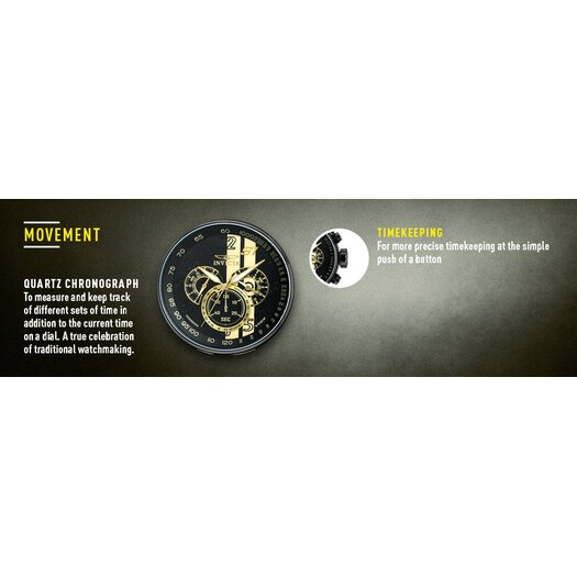 Laikrodis vyrams INVICTA S1 19289 - WR100, CHRONOGRAF