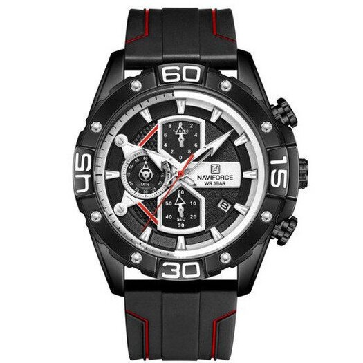 ZEGAREK MĘSKI NAVIFORCE NF8018T - CHRONOGRAF (zn123b) + BOX