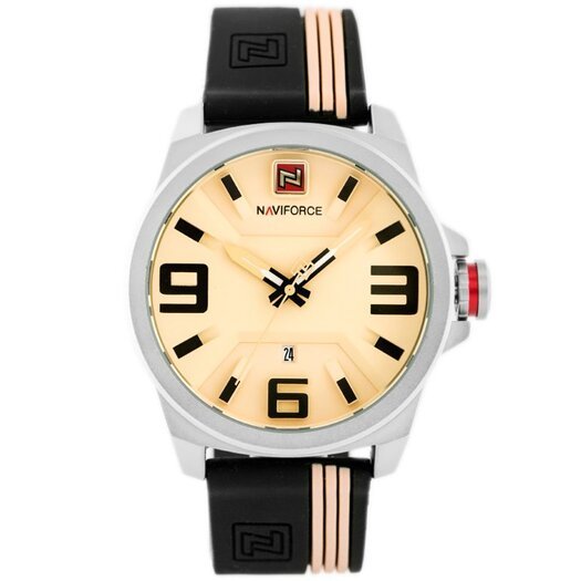 VYRIŠKAS LAIKRODIS NAVIFORCE - NF9098 (zn045a) - beige/black