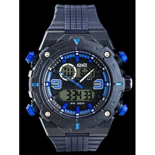 ZEGAREK MĘSKI OCEANIC OC-109-02 - MULTITIME - WR100 (ze018b)