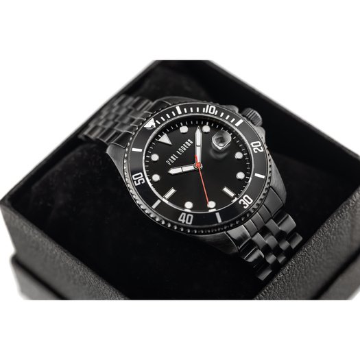 Laikrodis vyrams PAUL LORENS - PL13030B-1A5 (zg350c) + dėžutė