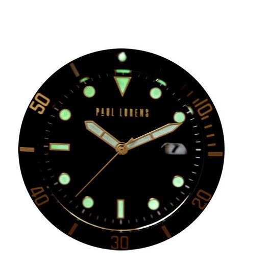 Laikrodis vyrams PAUL LORENS - PL13030B-1C1 (zg350a) + dėžutė