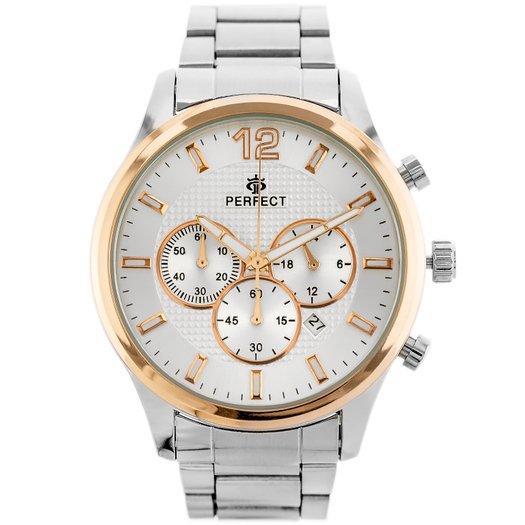 ZEGAREK MĘSKI PERFECT CH01M - CHRONORGAF (zp355b)
