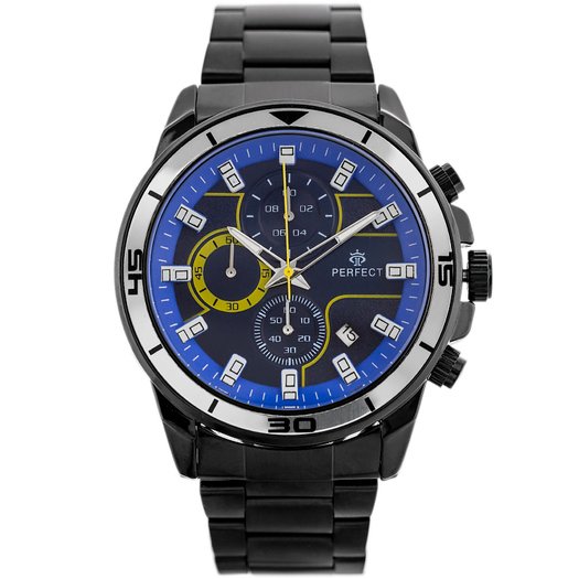 ZEGAREK MĘSKI PERFECT CH02M - CHRONORGAF (zp356f)